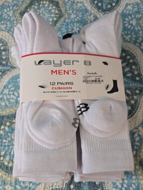 Men's Cushioned Socks Size 10 To 13